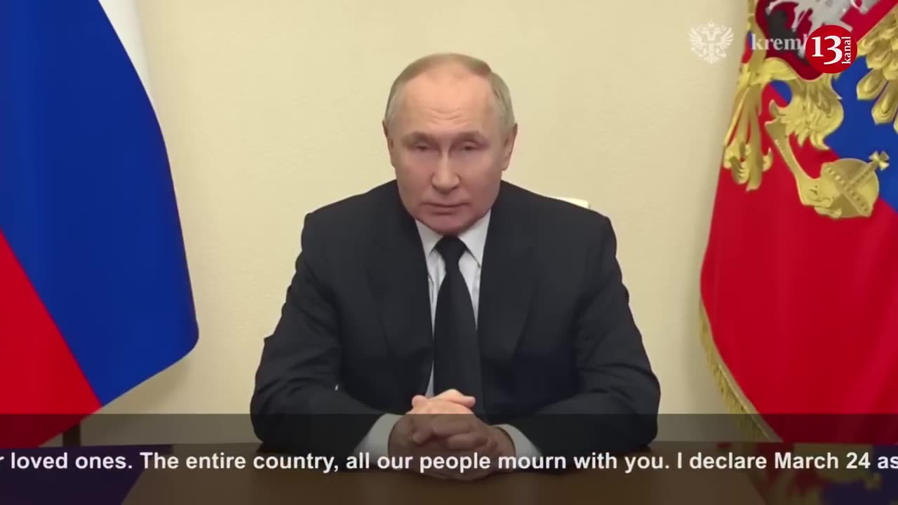 “Our revenge will be severe” - Putin made an address about t*rror in Crocus City Hall