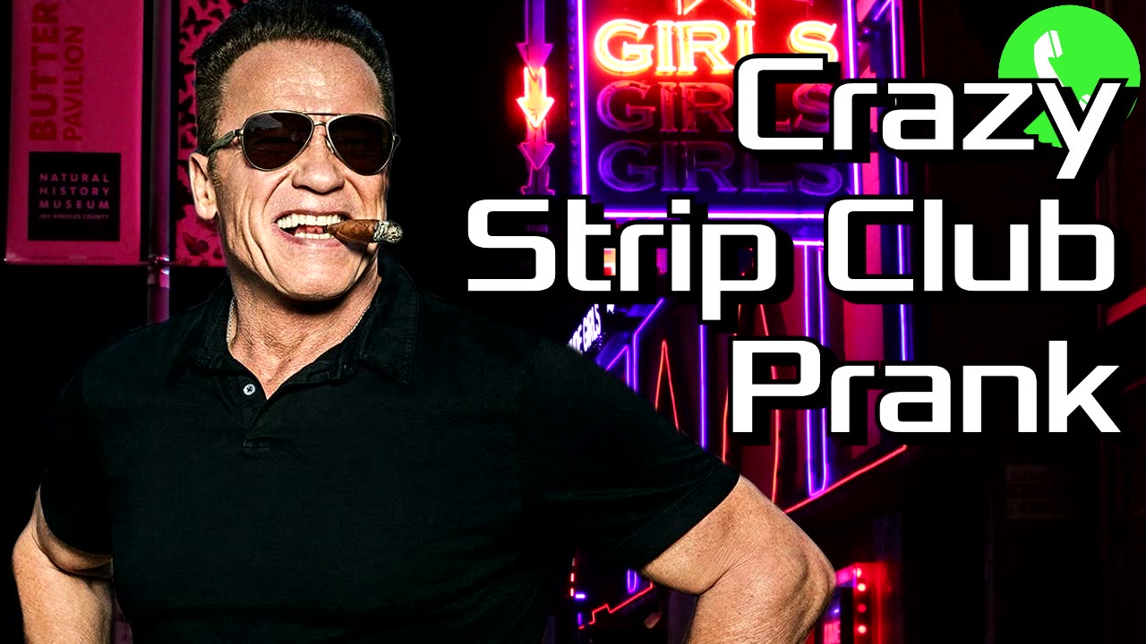 Arnold Calls a Crazy Strip Club - Prank Call