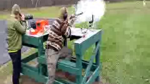 Mountain man sniper