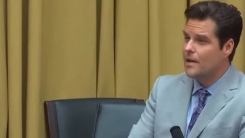 Matt Gaetz: Democrats want Fewer Gun they Think the Answer is Fewer Guns