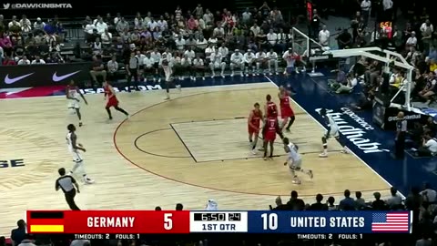 USA vs Germany Full Game Highlights | FIBA World Cup Warm-Up | August 20, 2023 | FreeDawkins