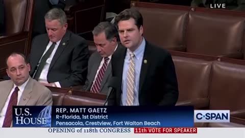 CONGRESSMAN - MATT GAETZ - MAKE THE HOUSE OF REPRESENTATIVES GREAT AGAIN!