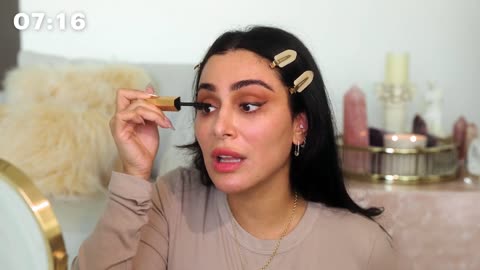 Huda Kattan's Everyday Glam Beauty Routine _ Allure