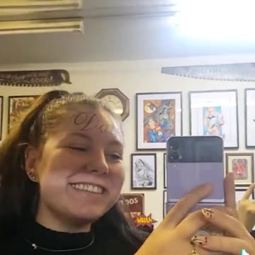 DON'T Tattoo Your Boyfriend's Name On Your Forehead!!! 😱 #shorts #tiktok