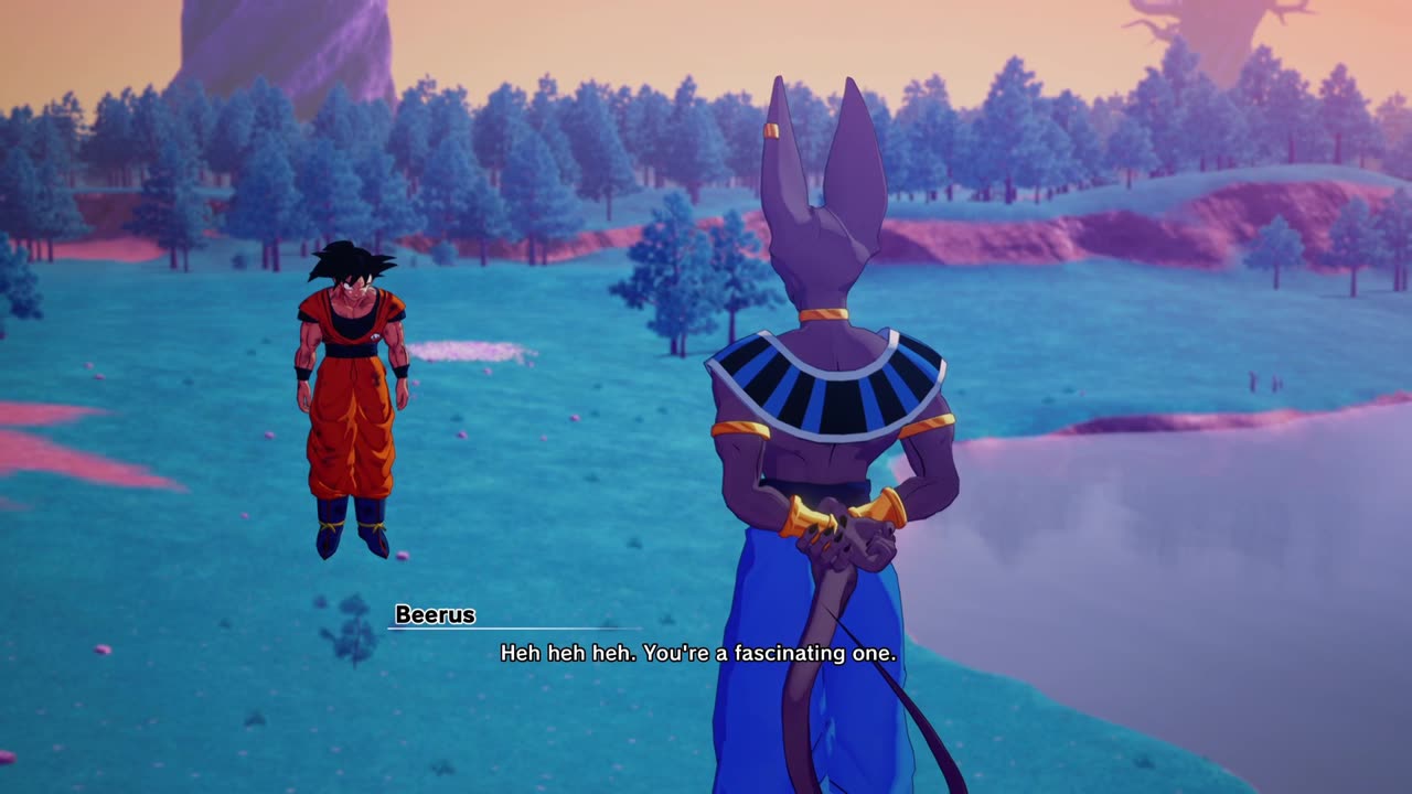 DBZ: Kakarot(PS5) God Goku VS Beerus