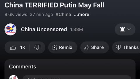 I don’t know what goes on in China but I know what goes on here