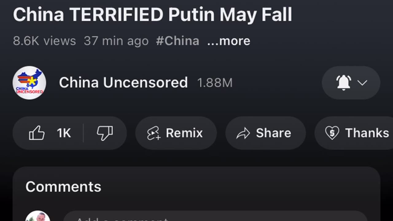 I don’t know what goes on in China but I know what goes on here