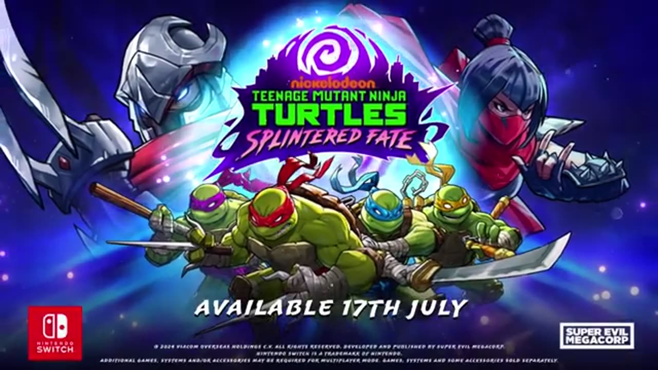 TMNT: Splintered Fate - Official Couch Co-op Reveal Trailer