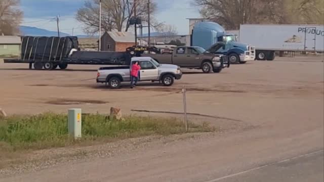 Semi-Truck Appears to Go on Rampage in Small Nevada Town