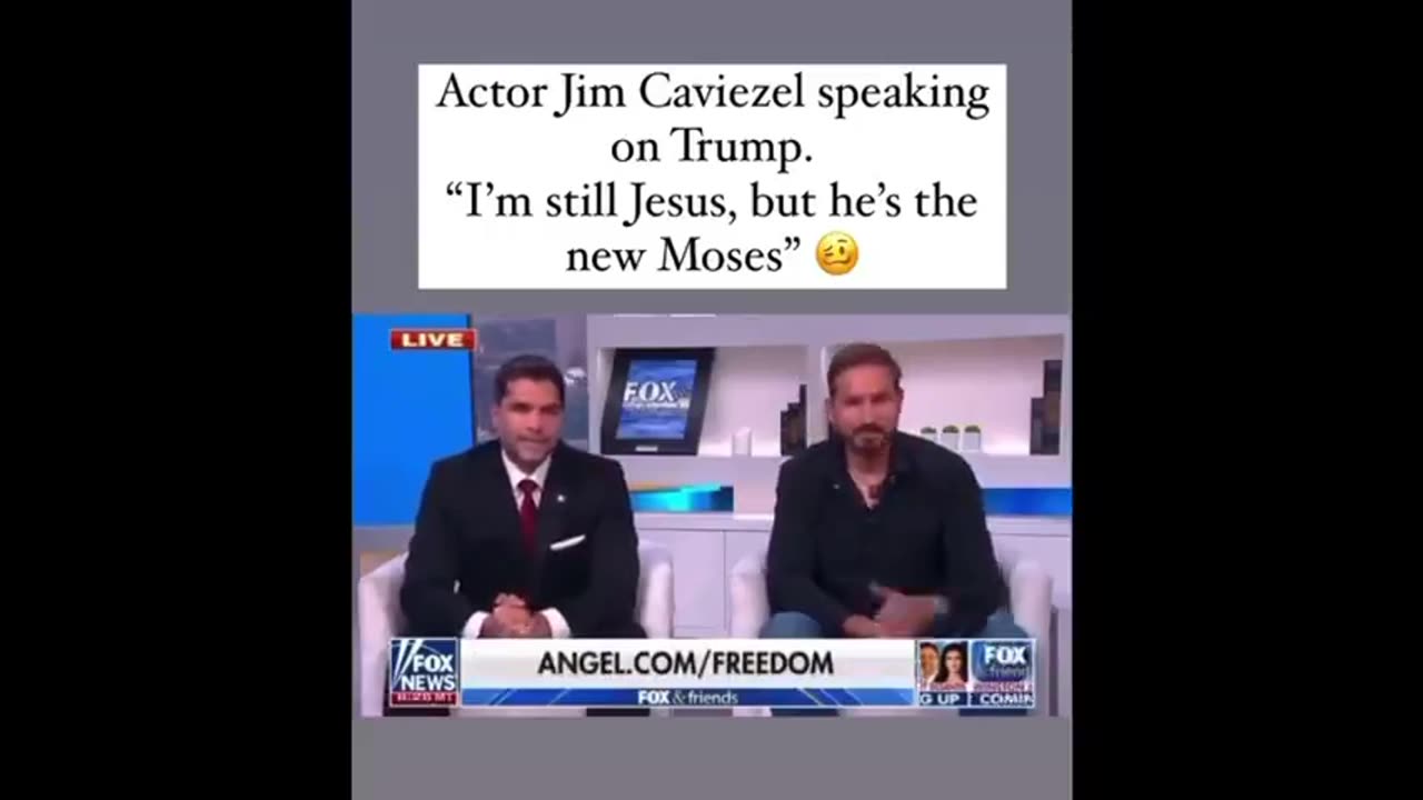 JIM CAVIEZEL & HIS GANG ARE MOCKING PRESIDENT TRUMP