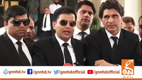 LIVE | Imran Khan's Lawyer Naeem Haider Media Talk Outside Supreme Court on today Proceedings