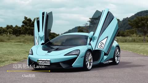 McLaren # dou is a good car