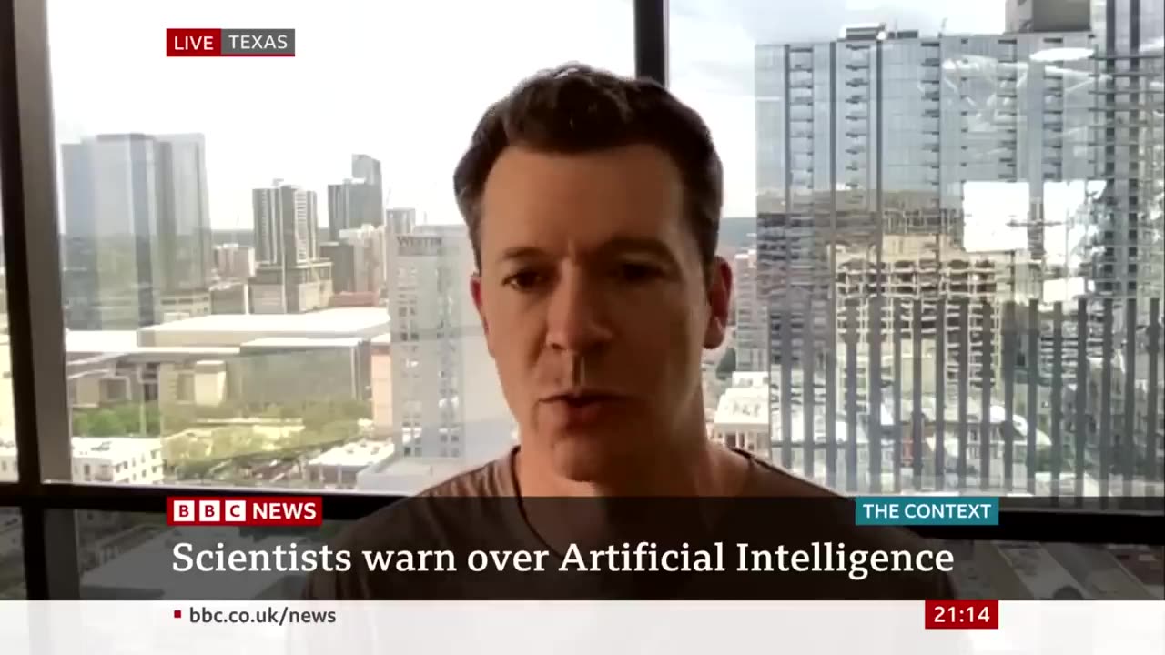 BBC news Scientist warn over Artificial intelligence