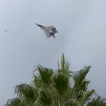 F-22 RAPTOR FIGHTER JET