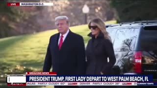 Trump & MelaniaCaught Doing Morning Walk