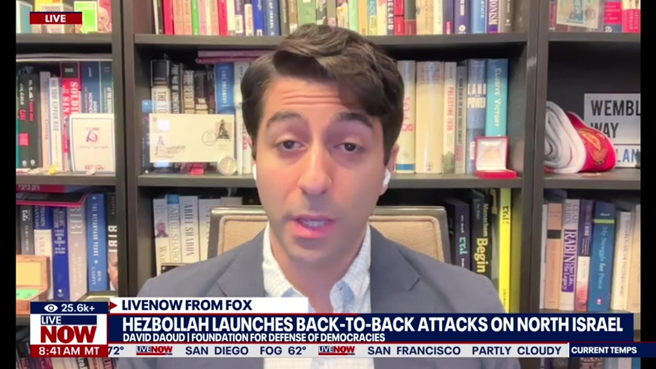 BREAKING- Rockets strike Israel, fired by Hamas from Gaza humanitarian zone - LiveNOW from FOX