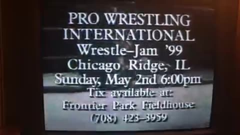PWI Wrestle Jam 1999 Ad