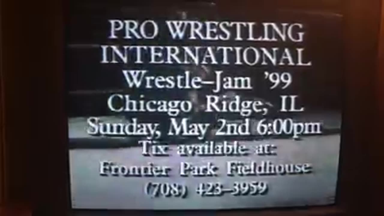 PWI Wrestle Jam 1999 Ad