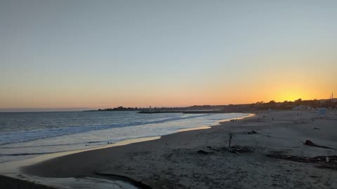 Full Santa Cruz Sunset, less than 15 min