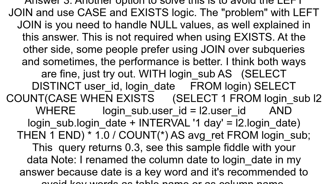 Calculate the average nextday retention rate of users