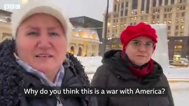 BBC reporter was upset to see russian love their country instead of bootlicking the West.