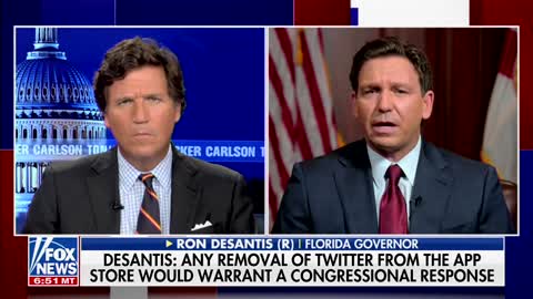 Gov. DeSantis calls on Congress to take action against Apple