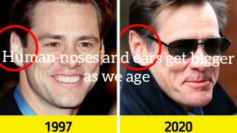 Did You Know? Human noses and ears get bigger as we age || FACTS || TRIVIA