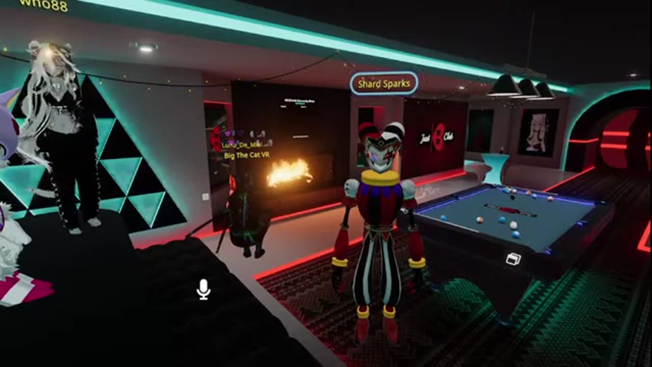 Rouge the Dark NEw Years PARTY! ( VRChat )