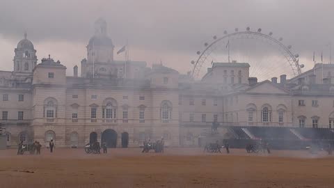 Gun salutes fired across UK in tribute to King Charles III