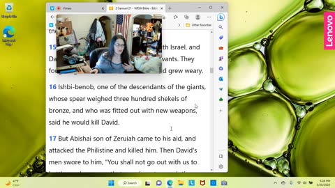 DAVID AND THE GIBEONITES