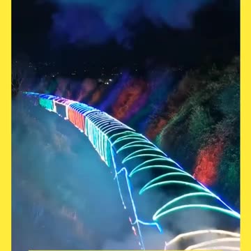 Beautiful Christmas Train runs in England