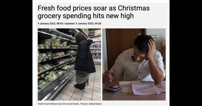 WAKE UP WORLD! THEY ARE PRICING EVERYONE INTO STARVATION AND GOVERNMENT RATIONING!