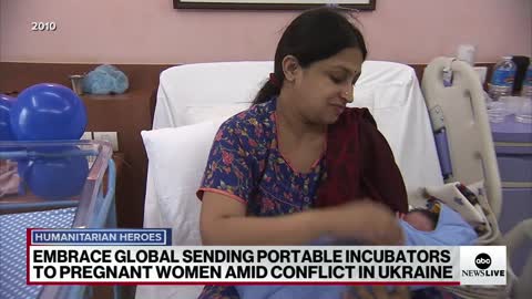 Welcome the global offer of portable incubators for pregnant women in the conflict in Ukraine