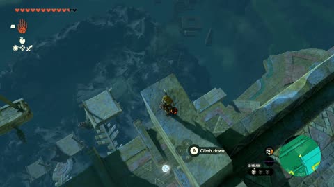 #TOTKExtreme Skydiving form the Stormwind Ark and Shield Surfing down the Hebra Mountains