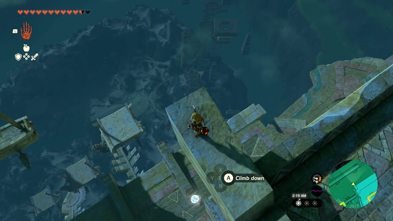 #TOTKExtreme Skydiving form the Stormwind Ark and Shield Surfing down the Hebra Mountains