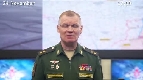 2022-11-24 Russian Defence Ministry report on the progress