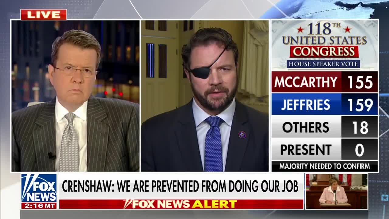 Dan Crenshaw blasts Never-McCarthy group within GOP caucus