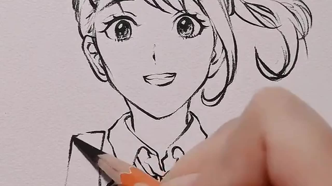 Anime drawing/suzume drawing/animeworld art/