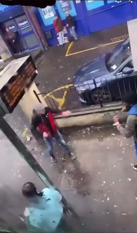 The Irish clashing with the imports again.