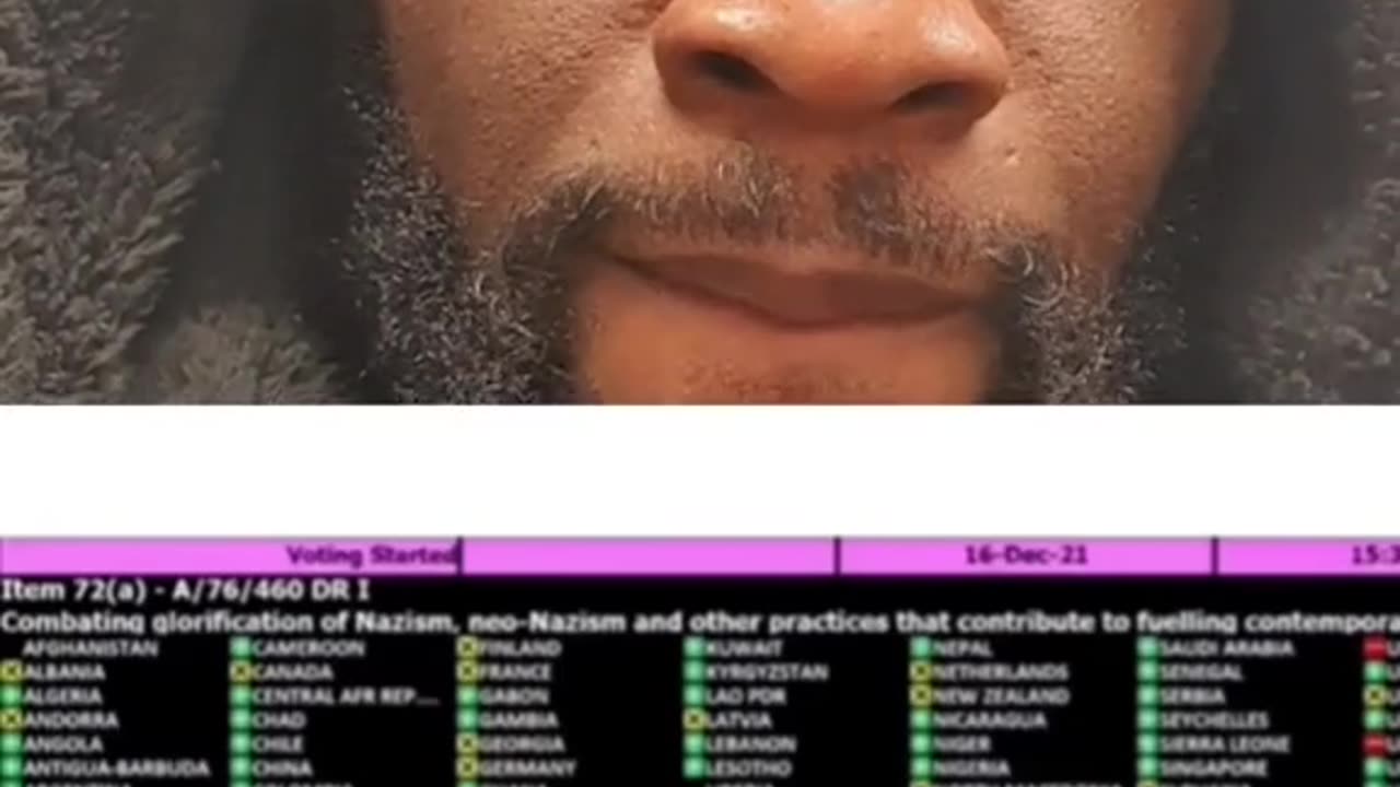 RUSSIA'S UN NAZI RESOLUTION