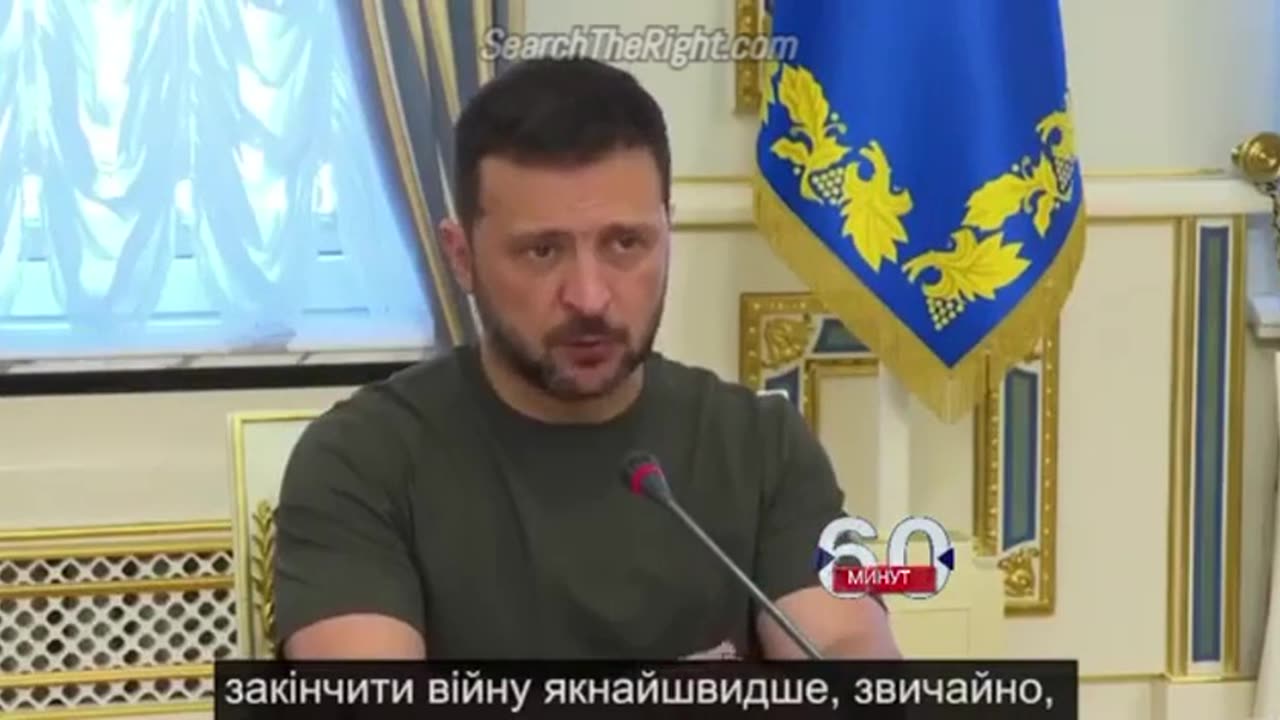 Zelenskyy: “We have to end the war as soon as possible.