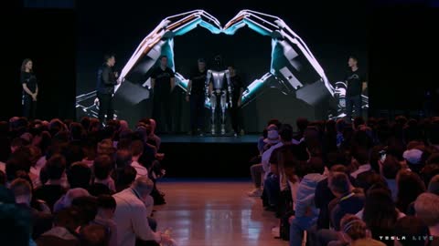 Elon musk unveils Tesla Bot
