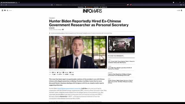 Hunter Biden Allegedly Hired Ex-Chinese Government Researcher as Personal Secretary!!!