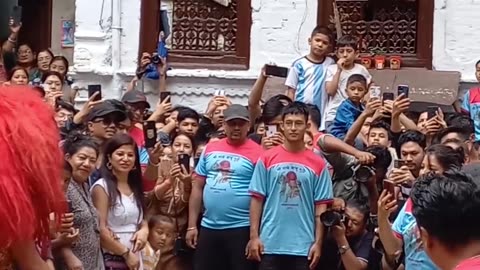 Majipa Lakhe Dance, Indra Jatra, Kathmandu, 2080, Part XII
