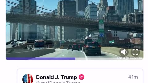 Dan Scavino with POTUS on way to kangaroo court by Soros DA.