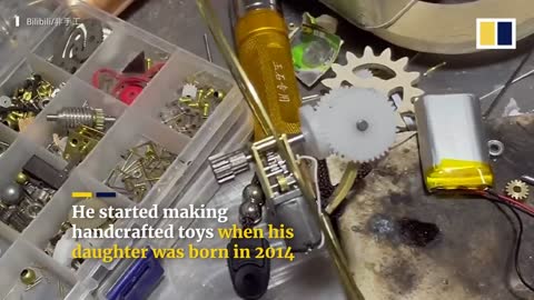 Creative father’s amazing handicrafts for daughter goes viral in China