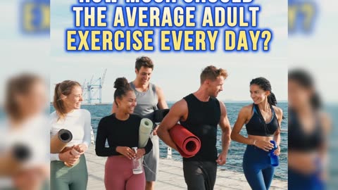 “How much should the average adult exercise every day?” in our #TitanMedical Weekly #Newsletter!