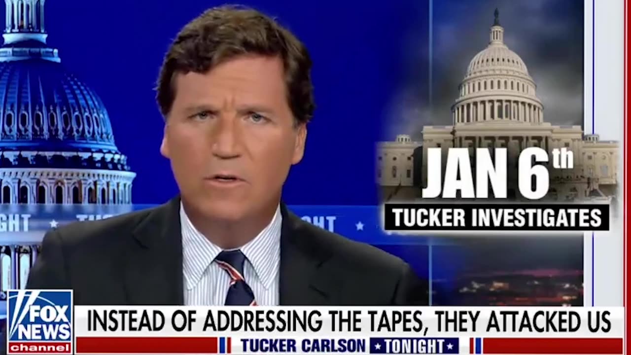 Tucker Carlson on Chuck Schumer calling for his show to be pulled off the air