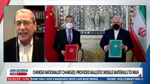 This represents support from the Chinese government for the Iranian ballistic missile program