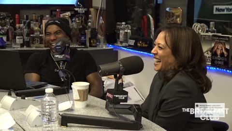 Kamala Harris Cackling About Marijuana on The Breakfast Club